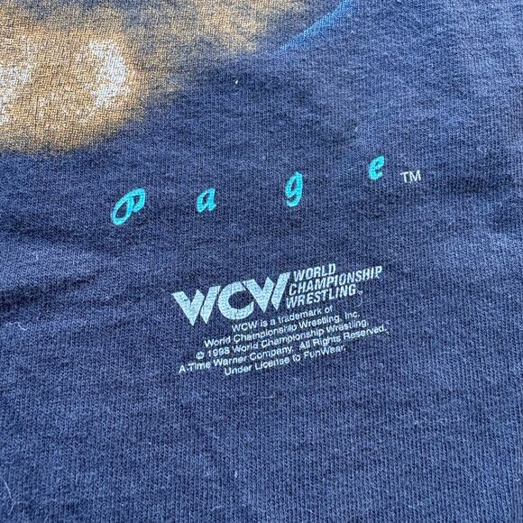 Vintage 90s DDP WCW Wrestling T-shirt - Picture 3 of 5